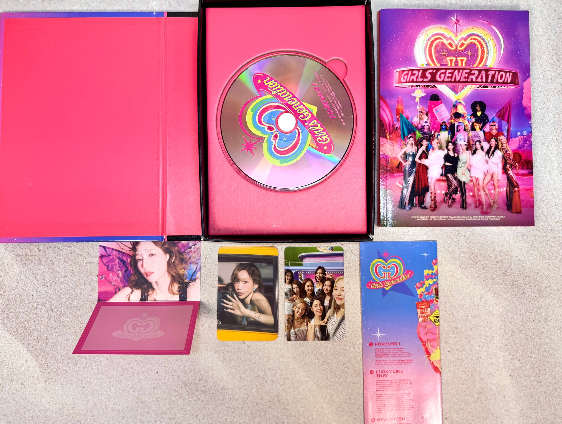 GIRL'S GENERATION FOREVER 1
